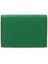 Logo Leather Half Wallet Green - MARNI - BALAAN 4