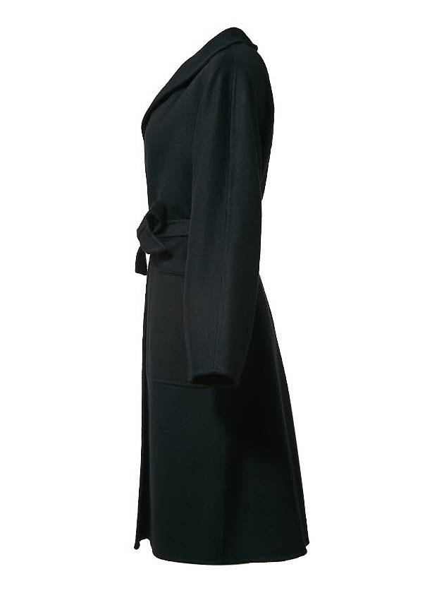 Women's Lilia Cashmere Single Coat Black - MAX MARA - BALAAN 4