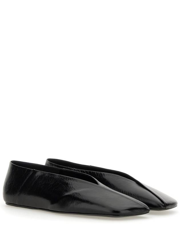 Flat Shoes J57WZ0001 P6521001 BLACK - JIL SANDER - BALAAN 4