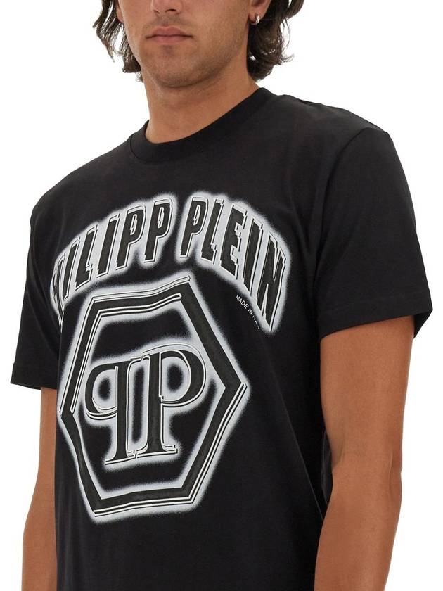 Philipp Plein Logo Print T-Shirt - PHILIPP PLEIN - BALAAN 4