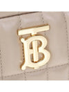 Women's Lola Quilted Mini Camera Cross Bag Haute Beige - BURBERRY - BALAAN 6