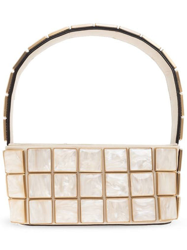 Cult Gaia Handbag Romy, Women's, Cream - CULT GAIA - BALAAN 1