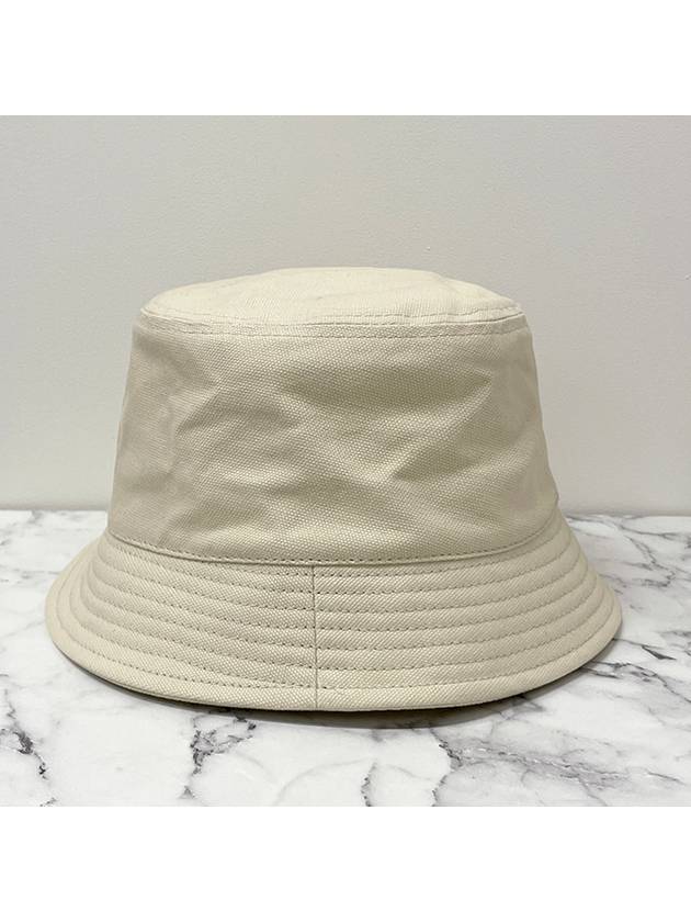 Hailey Embroidered Logo Bucket Hat Ecru - ISABEL MARANT - BALAAN 5