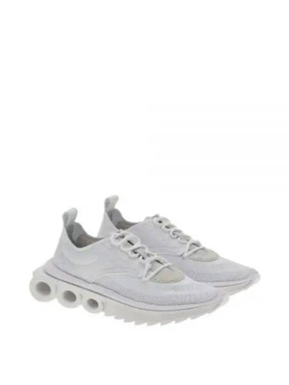 Nima Running Low-Top Sneakers Optic White - SALVATORE FERRAGAMO - BALAAN 2