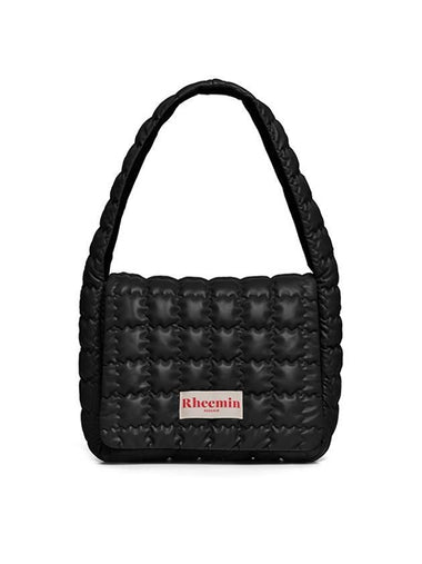 Biscuit Flap Big Nugget Shoulder Bag Black - RHEEMIN - BALAAN 1