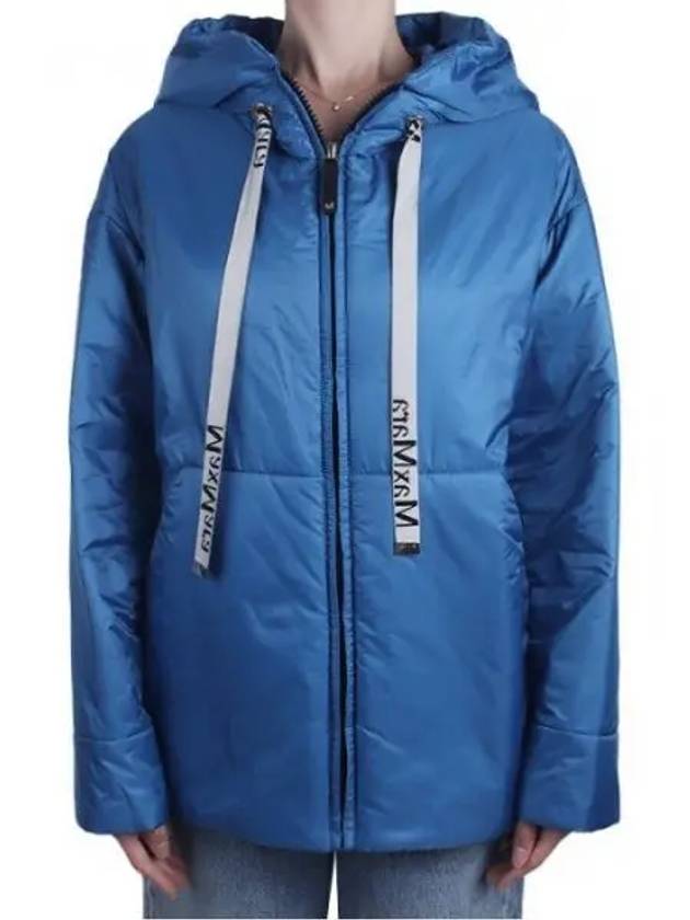 Cube Women s Greenda Hooded Jacket Blue 091 1120506 - MAX MARA - BALAAN 1