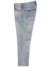 Men's thin light tapered fit spandex denim pants AJN171 - IKALOOOK - BALAAN 2