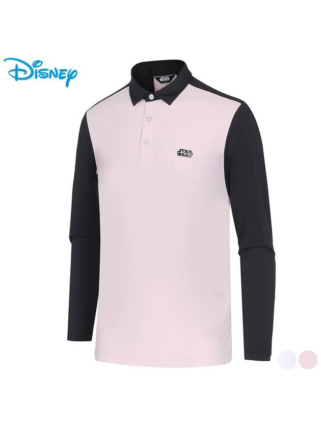 color combination PK long sleeve collar t-shirt DN1MTS002 - DISNEY GOLF - BALAAN 2