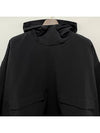 Back Logo Nylon Hooded Anorak Jacket Black 202BT244780F - FEAR OF GOD ESSENTIALS - BALAAN 4