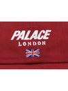 London Ventile 6Panel Cap Burgundy - PALACE - BALAAN 4