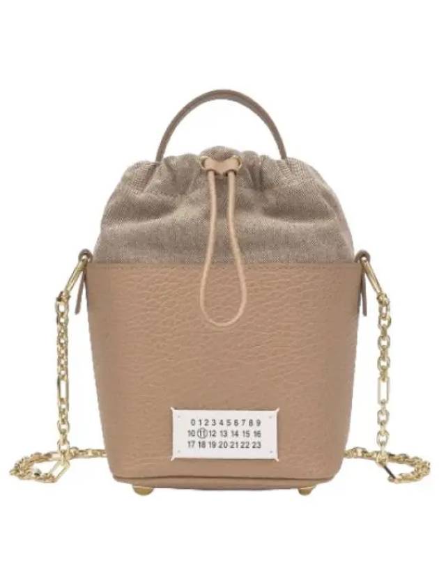 Small bucket bag beige shoulder - MAISON MARGIELA - BALAAN 1