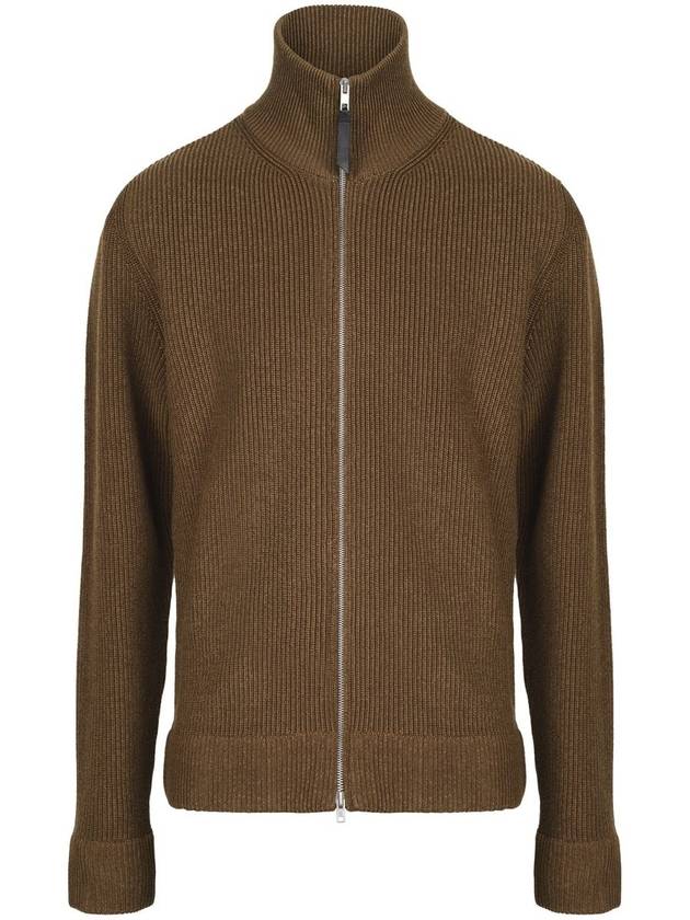 Maison Margiela Ribbed-Knit Zip-Up Sweater - MAISON MARGIELA - BALAAN 1