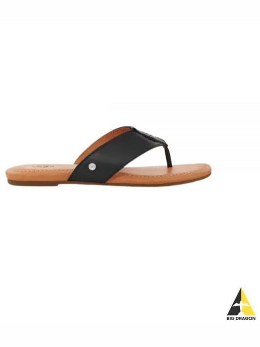 Carey Flip Flop BLACK 1142177 Slippers - UGG - BALAAN 1