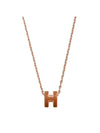 Pop H Mini Necklace New Gold - HERMES - BALAAN 1