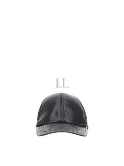 Embroidered Logo Glossy Finish Ball Cap Steel Grey - COURREGES - BALAAN 2