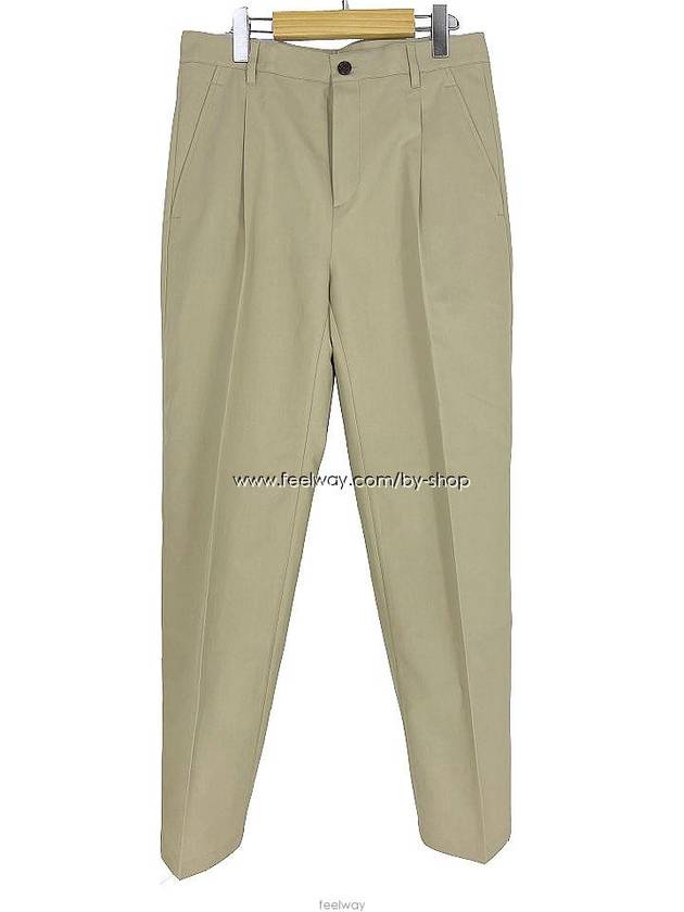 Homme Classic Cotton Slacks Beige - DIOR - BALAAN 3