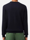 Crew Neck Merino Wool Knit Top Navy - LACOSTE - BALAAN 3