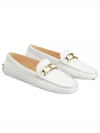 Women's Gommino Leather Driving Shoes White - TOD'S - BALAAN 2