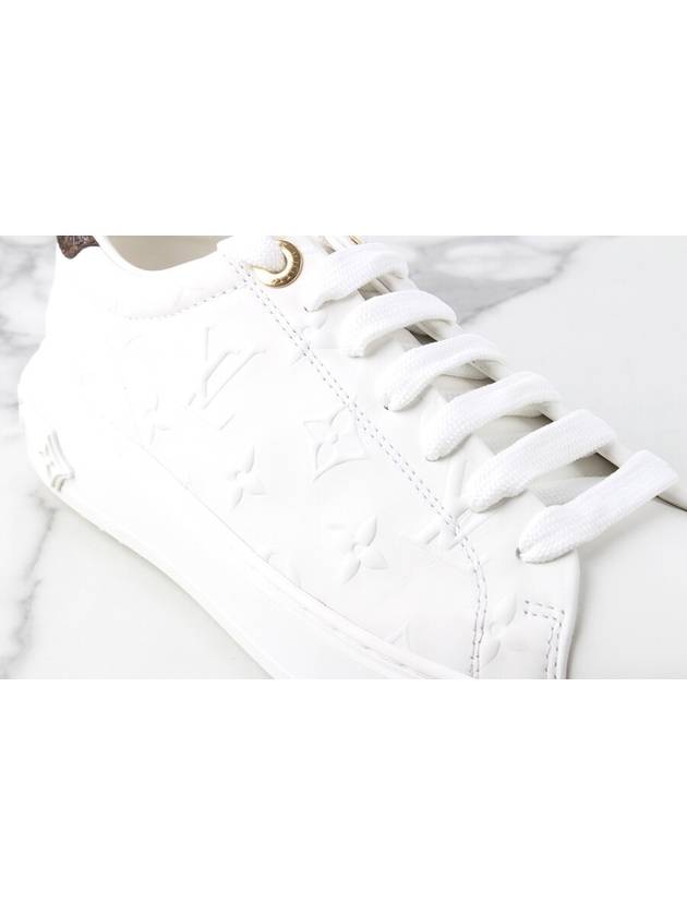 Monogram Time Out Sneakers White 37 5 235 - LOUIS VUITTON - BALAAN 7