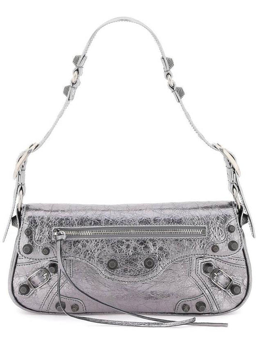 Le Cagole Metallic Small Shoulder Bag Silver - BALENCIAGA - BALAAN 2