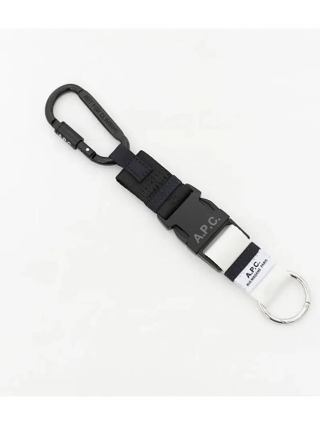 Trek Logo Key Holder Dark Navy - A.P.C. - BALAAN 3