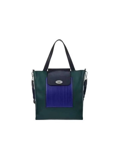 MULBERRY ANTONY color combination leather tote bag green 271148 - PAUL SMITH - BALAAN 1