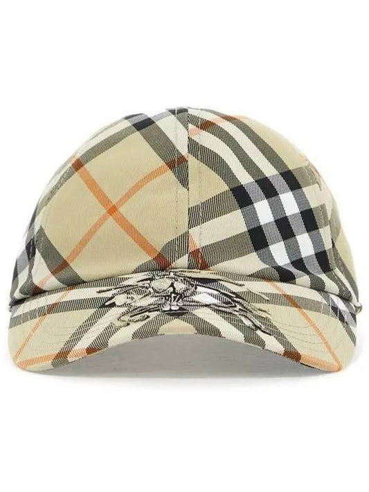 Check Ball Cap Green - BURBERRY - BALAAN 2