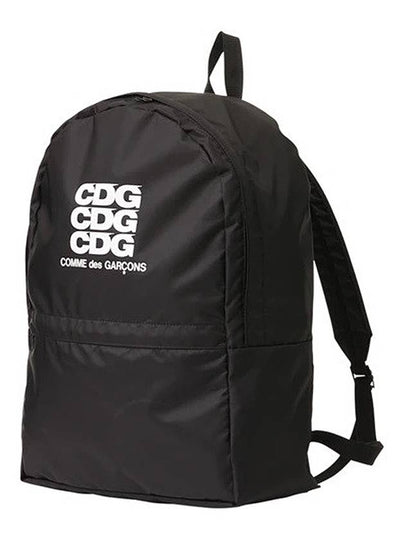 CDG Logo Backpack Black - COMME DES GARCONS - BALAAN 2