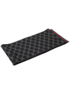 GG Two-Tone Wool Scarf Black - GUCCI - BALAAN 4