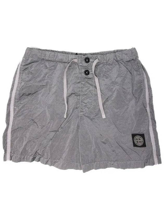 Swimming Nylon Trunk Shorts Grey - STONE ISLAND - BALAAN 2