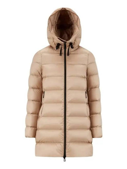 Women's Suyen Long Padding Beige - MONCLER - BALAAN 2