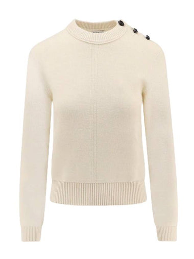 Sweater 34323804 725634 V4E00 9317 Beige - BOTTEGA VENETA - BALAAN 1