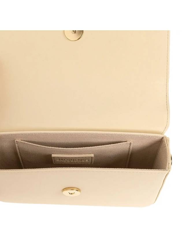 Le Carinu Logo Shoulder Bag Cream - JACQUEMUS - BALAAN 5