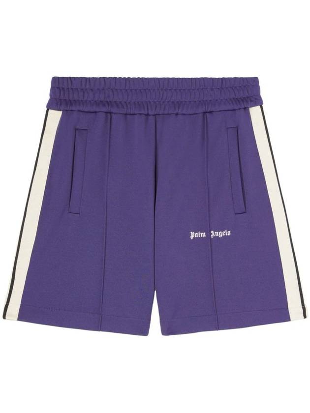 Palm Angels Sports Shorts With Prin - PALM ANGELS - BALAAN 1