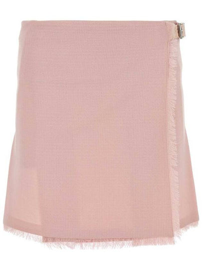 Midi Skirt 8083030 S24 GIU 42 A3238 PINK - BURBERRY - BALAAN 2