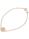 Miller Pave Chain Bracelet Rose - TORY BURCH - BALAAN 11