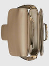 Horsebit 1955 Canvas Small Shoulder Bag White Beige - GUCCI - BALAAN 8