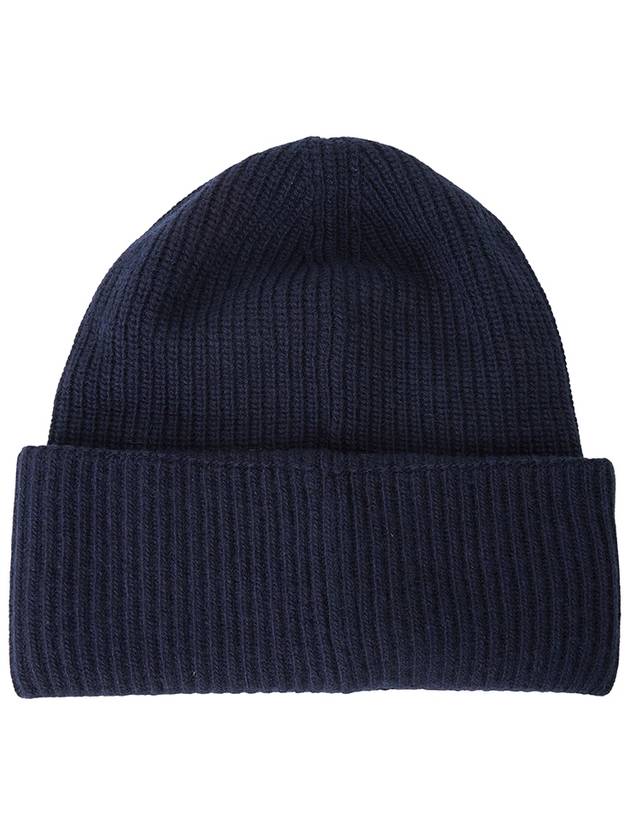 Wool Beanie Navy - MONCLER - BALAAN 3