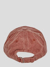 Embroidered Logo Ball Cap Brick Red - ACNE STUDIOS - BALAAN 4