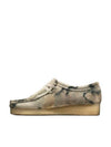Wallaby Suede Camouflage Loafers Offwhite - CLARKS - BALAAN.
