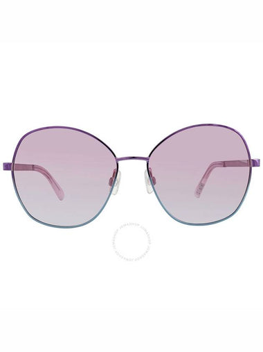 Swarovski Violet Gradient Mirror Butterfly Ladies Sunglasses SK0368 83Z 58 - SWAROVSKI - BALAAN 1