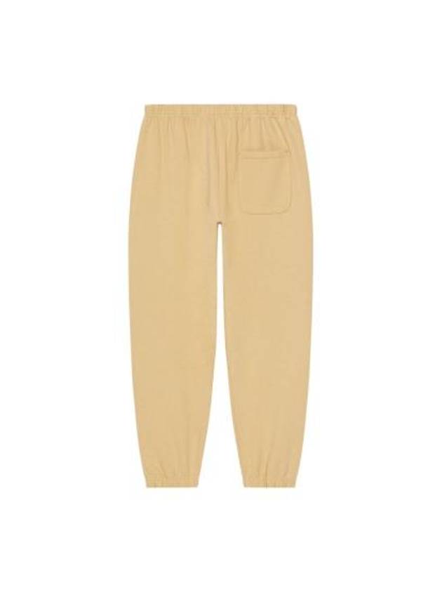 Logo Patch Track Pants Beige - KENZO - BALAAN 3