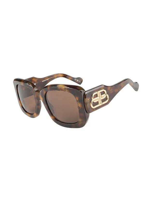 Eyewear Square Acetate Sunglasses Brown - BALENCIAGA - BALAAN 4