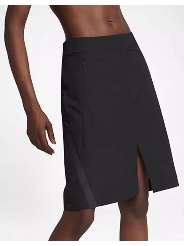 01855963010Women’sBonded SkirtBlack - NIKE - BALAAN 7