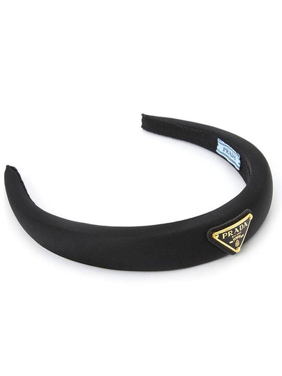 Re-Nylon Headband Black - PRADA - BALAAN 2