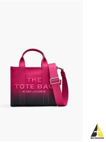 Ombre Canvas Small Tote BlackHot Pink MBBAA24009PIX - MARC JACOBS - BALAAN 1