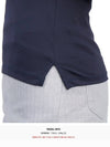 Women's Golf Picket Logo Short Sleeve PK Shirt Navy - HYDROGEN - BALAAN 11