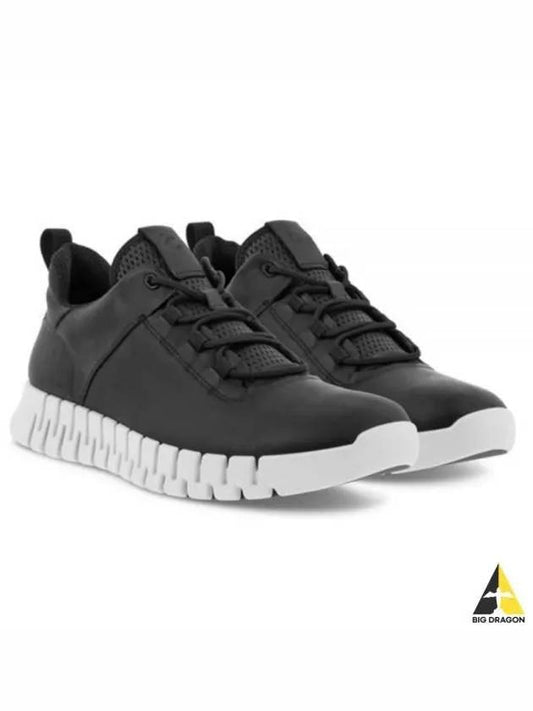 Gruuv M Low Top Sneakers Black - ECCO - BALAAN 2