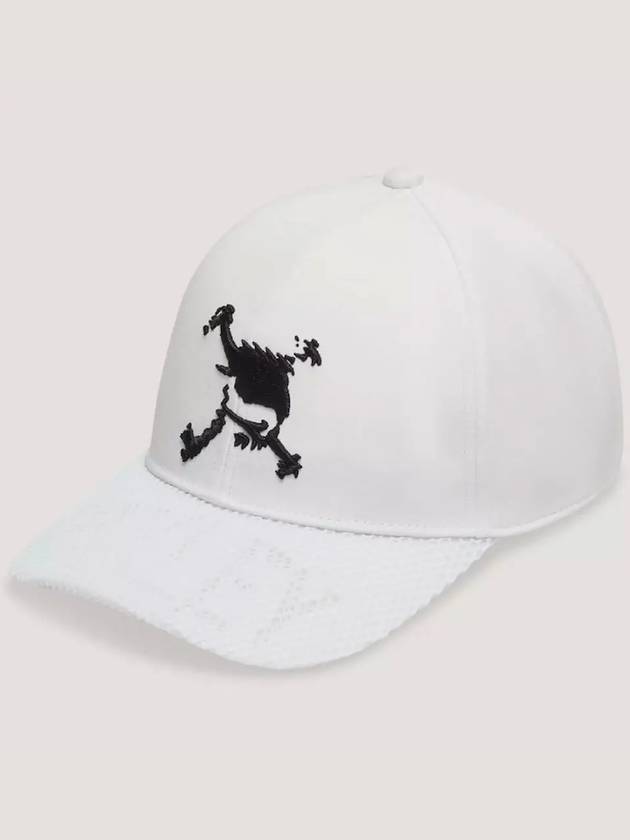 Skull Brim Logo Cap 24 0 FOS901705 WHITE - OAKLEY - BALAAN 1