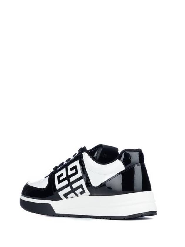 G4 Patent Leather Low Top Sneakers Black - GIVENCHY - BALAAN 4